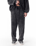 Washed Gray Oversized Tracksuit For Men (6)