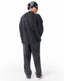 Washed Gray Oversized Tracksuit For Men (31)