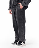 Washed Gray Oversized Tracksuit For Men (33)