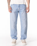 Ice Blue Loose Fit Jeans For Men (3)