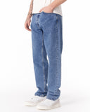 Blue Loose Fit Jeans For Men (5)