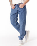 Blue Loose Fit Jeans For Men (7)