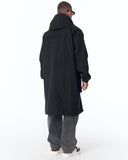 Men's Waterproof Softshell Long Jacket in Black (5)
