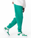 Full Green Corded Jogger With Stitch Details (3)
