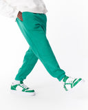 Full Green Corded Jogger With Stitch Details (7)