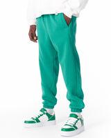 Jogging Câblé Tout Vert avec Détails de Couture