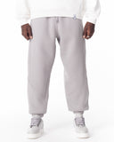 Full Gray Corded Jogger With Stitch Details