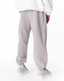 Full Gray Corded Jogger With Stitch Details (7)