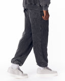 Washed Black Joggers For Men (7)