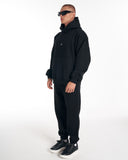 Regalia Crown Oversized Hoodie Black Tracksuit Set (5)