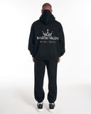 Regalia Crown Oversized Hoodie Black Tracksuit Set (8)
