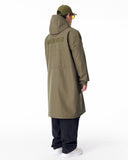 Men's Waterproof Softshell Long Jacket in Khaki (4)