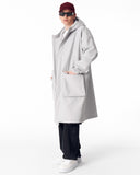 Men's Waterproof Softshell Long Jacket in Gray (9)