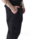 Men's Oversize Black Cargo Jogger Pants (6)