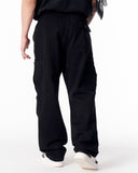 Men's Oversize Black Cargo Jogger Pants (3)