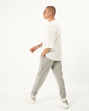 Men's Elastic Cuffed Loose Fit Gray Jogger (6)