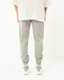 Men's Elastic Cuffed Loose Fit Gray Jogger (3)