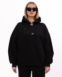 Regalia Crowned Oversized Black Hoodie Jogger Set (2)