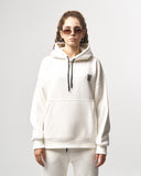Sigilio QR Printed Oversized White Hoodie Jogger Set (3)