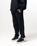 Insignio 3D Embroidered Designer Oversized Black Hoodie Jogger Set (6)