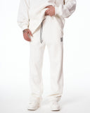 Sigilio QR Code Oversized White Hoodie Tracksuit Set (3)