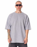 3D Embroidered Martin Valen Signature Gray Oversized T-shirt (4)