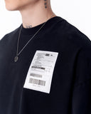 Jedi Delivery Etiquette Oversized Black T-shirt (3)