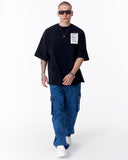 Jedi Delivery Etiquette Oversized Black T-shirt (6)