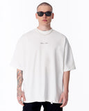 Monarch Loop Oversized White T-Shirt (2)