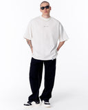Monarch Loop Oversized White T-Shirt (12)