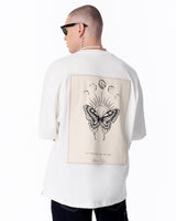 T-shirt Oversize Bianca Monarch Loop