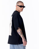 Monarch Loop Oversized Black T-Shirt (9)