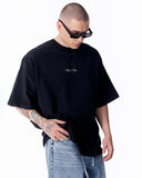 Monarch Loop Oversized Black T-Shirt (11)