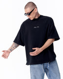 Monarch Loop Oversized Black T-Shirt (10)