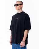 Heritage Fusion Oversized Black T-shirt (3)