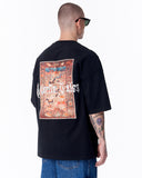 Heritage Fusion Oversized Black T-shirt (7)