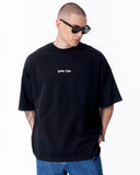 Heritage Fusion Oversized Black T-shirt (9)