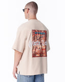 Heritage Fusion Oversized Beige T-shirt (6)