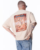 Heritage Fusion Oversized Beige T-shirt (11)