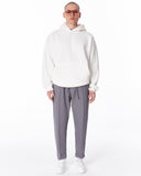 Men's Relax Fit Gray Pants With Steel Chain Detail (9)