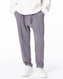 Men's Relax Fit Gray Pants With Steel Chain Detail (3)