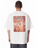 Heritage Fusion Oversized White T-shirt