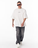 Heritage Fusion Oversized White T-shirt (7)
