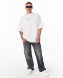 Heritage Fusion Oversized White T-shirt (8)