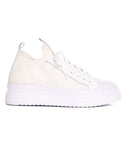 Valento White Knitwear Sneakers (2)