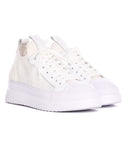 Valento White Knitwear Sneakers (3)