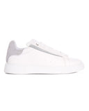 Axino Men's Casual White Sneakers With Gray Details (2)