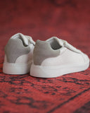 Axino Men's Casual White Sneakers With Gray Details (12)