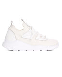 Men's White Knitted Sneakers