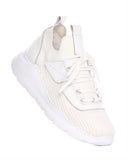 Men's White Knitted Sneakers (5)